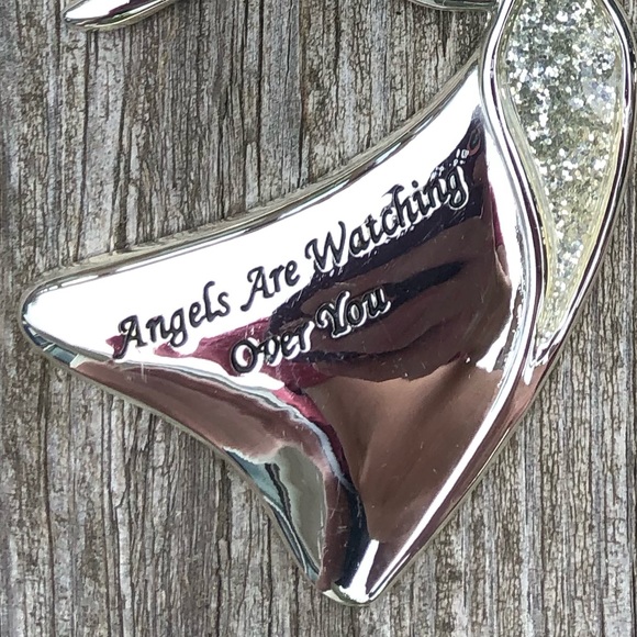 Sterling Angels Watching You Christmas Ornament! NEW! - Picture 4 of 9